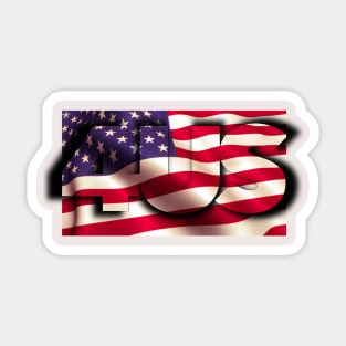 4th of July for Us Sticker